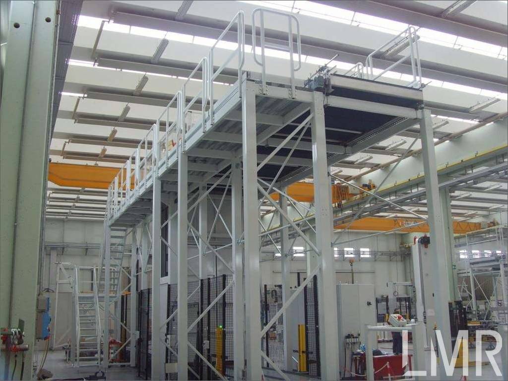 depalletizing mezzanine