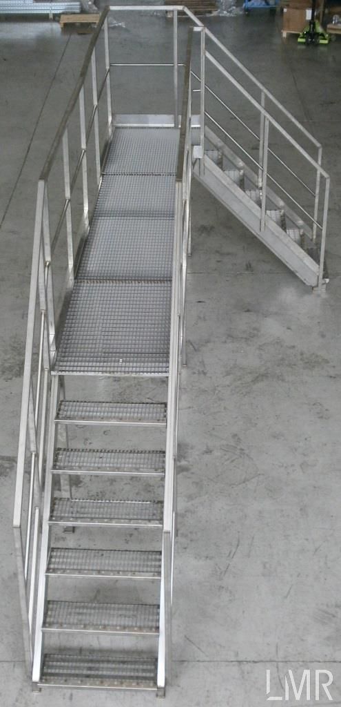 stainless steel stairs